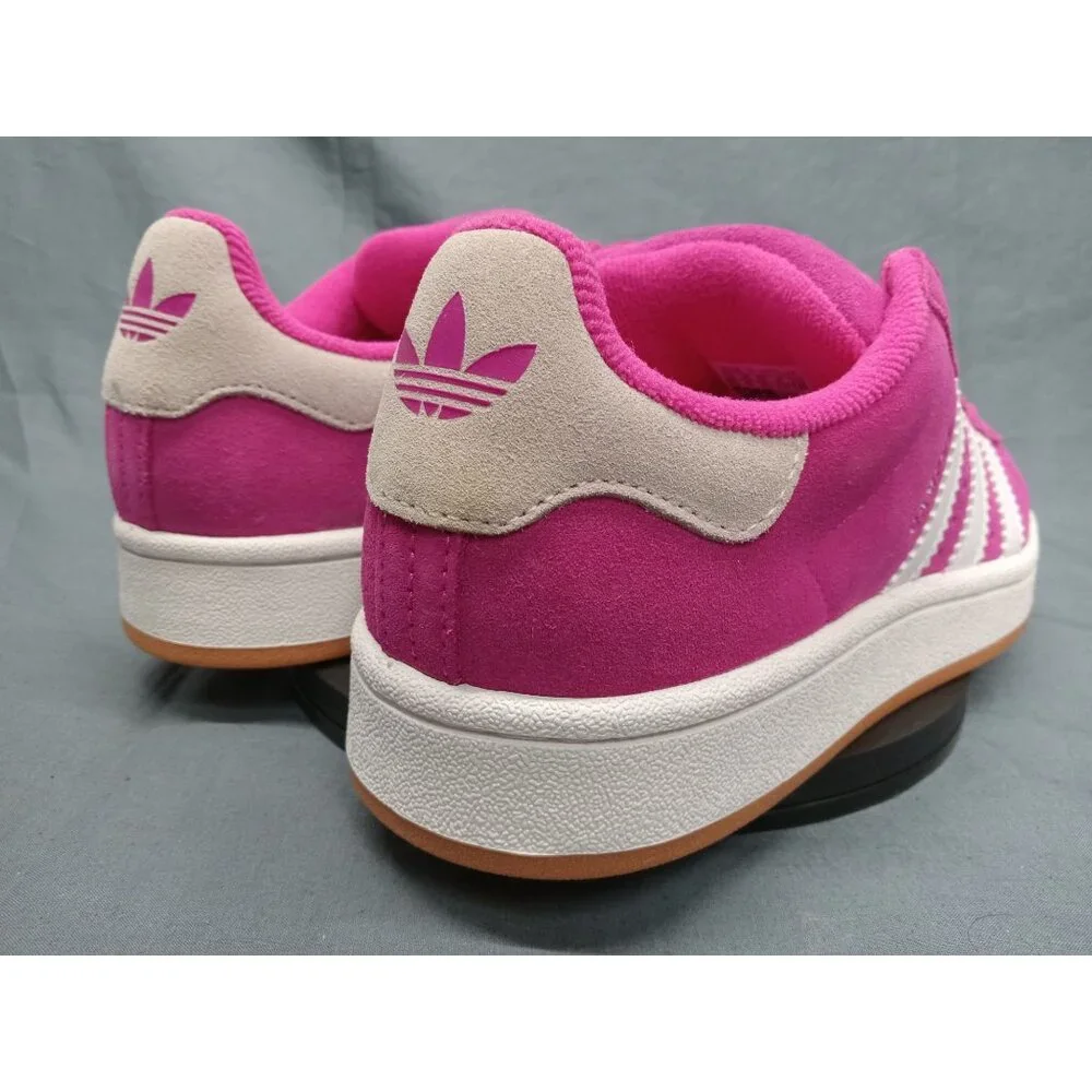 Adidas Campus 00s J Girls Sneakers Suede White Pink Gum Size 6.5 NEW NO BOX! - Picture 7 of 11